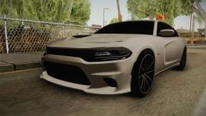Dodge Charger Hellcat for GTA San Andreas - front view
