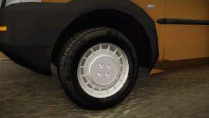 Land Rover Freelander v6 for GTA San Andreas - wheels