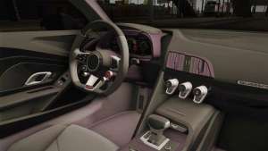 Audi R8 Vorsteiner for GTA San Andreas - interior