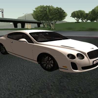 Bentley Continental GT Armenian for GTA San Andreas - front view