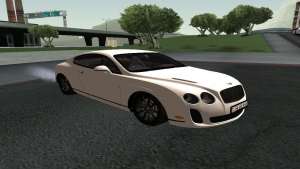 Bentley Continental GT Armenian for GTA San Andreas - front view