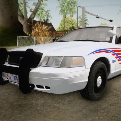 Ford Crown Victoria Police v2 for GTA San Andreas - front view