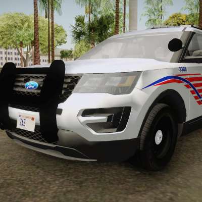 Ford Explorer 2016 Police for GTA San Andreas - front view