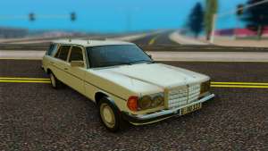Mercedes-Benz W123 Wagon for GTA San Andreas - front view