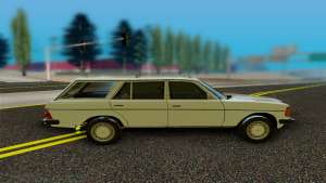 Mercedes-Benz W123 Wagon for GTA San Andreas - side view