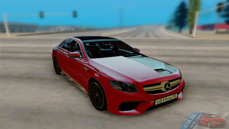 Mercedes-Benz E63 AMG W213 for GTA San Andreas - front view