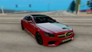 Mercedes-Benz E63 AMG W213 for GTA San Andreas - front view